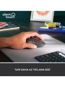 Logitech Signature M650 Büyük Boy Sol El Için Sessiz Kablosuz Mouse - Beyaz - 8