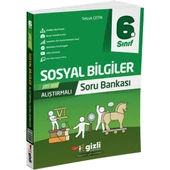 Gizli Yayınları 2025 6. Sınıf Sosyal Bilgiler Alıştırmalı Soru Bankası - 1