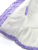 Özel Havalı Kürk Detaylı Puanlı Fermuar İçi Polarlı Kapüşonlu Kışlık İçi Peluş Kız Bebek Mont Şişme - 4