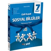 Gizli Yayınları 2025 7. Sınıf Sosyal Bilgiler Değerlendirme Föyleri Gizli Kuşak Serisi - 1