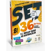 Ünlüler Karması 8. Sınıf LGS Sempatik T.C. İnkılap Tarihi ve Atatürkçülük 36 Haftalık Kazanım Denemeleri - 1