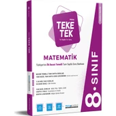 Pruva Akademi 8. Sınıf Teke Tek Matematik Soru Bankası - 1
