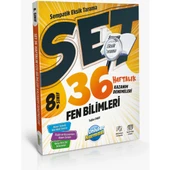 Ünlüler Karması 8. Sınıf LGS Sempatik Fen Bilimleri 36 Haftalık Kazanım Denemeleri - 1