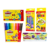 Play Doh Kuru Sulu Pastel Keçeli Oyun Hamuru Kırtasiye Seti - 1