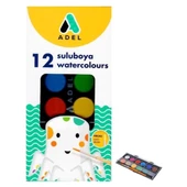 Adel 3 Lü Boya Kırtasiye Seti (Kuru+Sulu+Pastel Boya) - 2