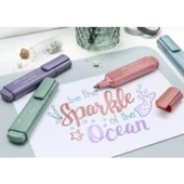 Faber-Castell Faber Castell Faber-Castell Metalik 4 Lü Set Fosforlu Kalem - 2