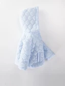 Havalı Kapitone Detaylı Düğmeli Cepli İçi Kürklü Kapüşonlu Kışlık İçi Peluş Kız Bebek Mont Şişme - 12