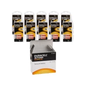 Duracell Işitme Cihazı Pili Duracell 10'lu Paket 13 Numara 60 Adet - 1