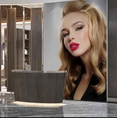 Kadın Kuaför Duvar Kağıdı Baskı thumbnail 2