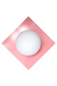 Kare Aplik Pembe - 1
