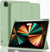 Apple iPad Pro 11inç M4 2024 Kılıf Pen Charge Kalem Bölmeli A2836 A2837 A3006 - 10