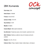 Cuppon 2BK Kumanda - 3