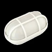 ÇETSAN ZİYA-4 BEYAZ OVAL KAFESLİ GLOP ARMATÜR E-27 - 2
