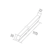 ACK 120cm 14W BEYAZ T5 LED BANT ARMATÜR ANAHTARLI - 2