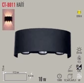 CATA Haiti 10w Üç Mercek Ledli Duvar Aplik 3200K Günışığı - 1