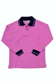 Kolej Polo Yaka Sweat Pembe BGL-YMRTP-5 - 1