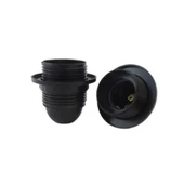 ÇETSAN İtalyan Duy E-27 Tam Diş Siyah Avize Duyu - 1