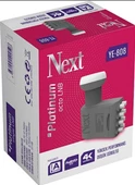 NEXT YE-808 8li Platinum Sekizli LNB 0.1dB Full HD 4K Universal LNBF Kaliteli (Elenbi) - 1