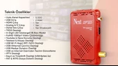 NEXT Kanky Mini Full HD Uydu Cihazı Akıllı Kumanda - 3