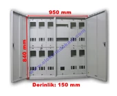 MERT 1060 S.Ü. 10 MONOFAZE T.M.Ş Lİ PANO - 1
