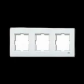 VİKO KARRE BEYAZ ÜÇLÜ ÇERÇEVE - 1