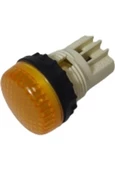 EMAS SİNYAL LAMBASI SARI 22MM 220V KORUMALI - 1
