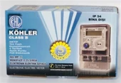 KÖHLER 10(80)A DİJİTAL MONOFAZE SAYAÇ - 2