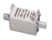 FEDERAL 125A NH Bıçaklı Sigorta NH00-FB 120kA gG 500Vac CuZn/Ag STEATIT - 1