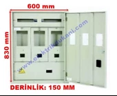 MERT 1703 S.A. 3 TRİFAZE SAYAÇLI PANO - 1