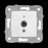 VİKO KARRE / MERIDIAN BEYAZ TV PRİZİ F KONNEKTÖRLÜ SONLU - 1