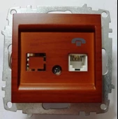 EL-Bİ ZENA KİRAZ NUMERİS TELEFON PRİZİ RJ-11 CAT-3 - 1