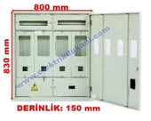 MERT 1704 S.A. 4 TRİFAZE T.M.Ş Lİ PANO - 1