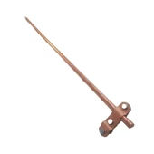 BAKIR Topraklama Çubuğu Çap ?12mm Boy 70cm Cu Tam Bakır - 1
