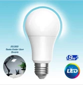 VOLTEK 9W Led Ampul E-27 Duylu BEYAZ 6500K - 1