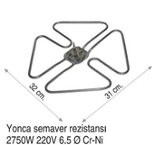 ENDER YONCA SEMAVER REZİSTANSI 2750W - 1