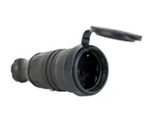 KONZA KAUÇUK SEYYAR 1X16 UZATMA PRİZ - 1