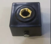 DPA KARE KOVAN ORTA İÇ ÇAP 60 MM SİYAH PLASTİK - 1