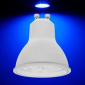 CATA Çanak Led Spot Ampul 7W GU10 MAVİ (Starter Duylu) - 2