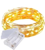 10mt Pilli Süsleme Ledi GÜNIŞIĞI Peri Led (10 Metrelik) - 1