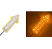 ÇAKAR 12V ANİMASYONLU OK İŞARETLİ LED MODÜL SARI - 1