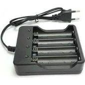 Dörtlü 4lü 18650 3.7V Li-On Pil Şarj Aleti Kablolu 220v - 1