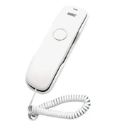 KAREL KABLOLU DUVAR TELEFON BEYAZ-SİYAH - 1