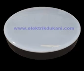 LUSTER 18W S.Ü. DOLUNAY LED ARMATÜR SİYAH KASA 6500K - 2