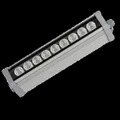 YCL WALLWASHER 9X1W 9W 30CM YEŞİL thumbnail 1