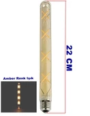 CATA 4W Rustik Led Ampul AMBER Uzun 22Cm - 1