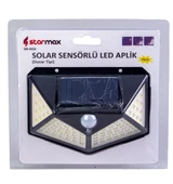 NOAS 50W Solar Aplik Sensörlü Duvar Aplik 6500K Beyaz - 2