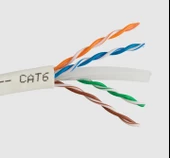 HÜNKA CAT-6 CCA Bilgisayar Ağ Kablosu U/UTP 24AWG Kablo (Alüminyum Karışım) - 1