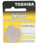 TOSHIBA ARABA KUMANDA PİLİ CR-2430 3V - 1
