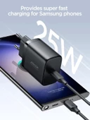 Joyroom JR-TCF11 25W Hızlı Şarj Adaptörü + Type-C Kablo Seti - 3