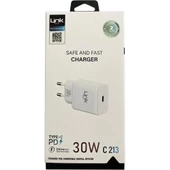 LİNKTECH ŞARJ ALETİ TYP-C 30W (KABLOSUZ) - 2